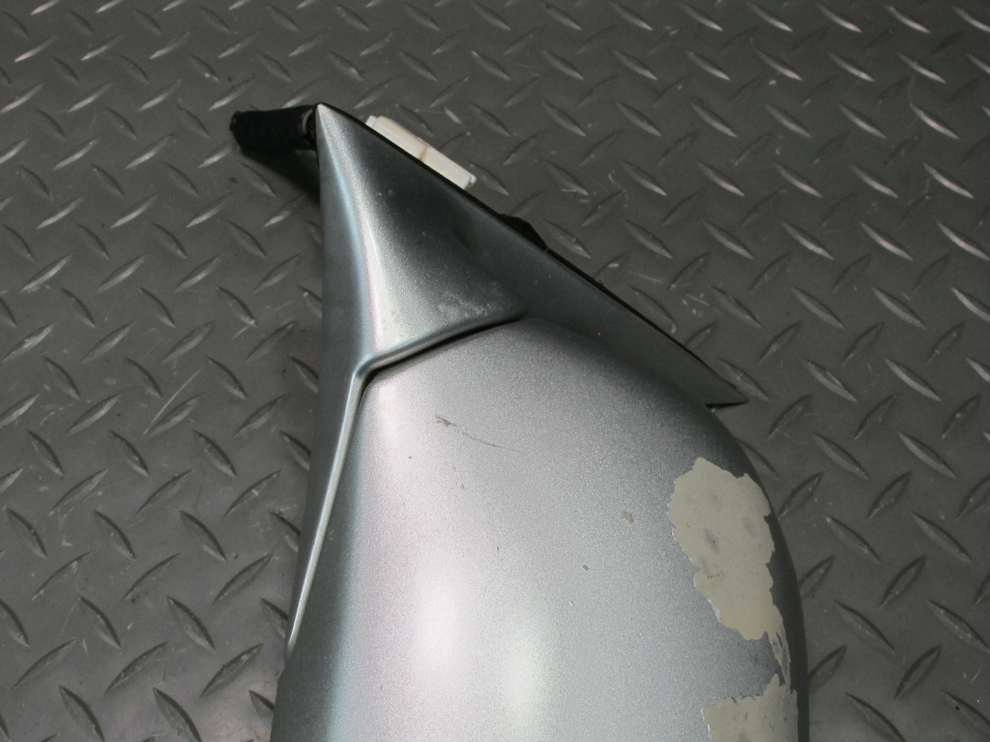 98-00 Lexus UCF20L LS400 Left Door Exterior Side View Heated Mirror Silver OEM