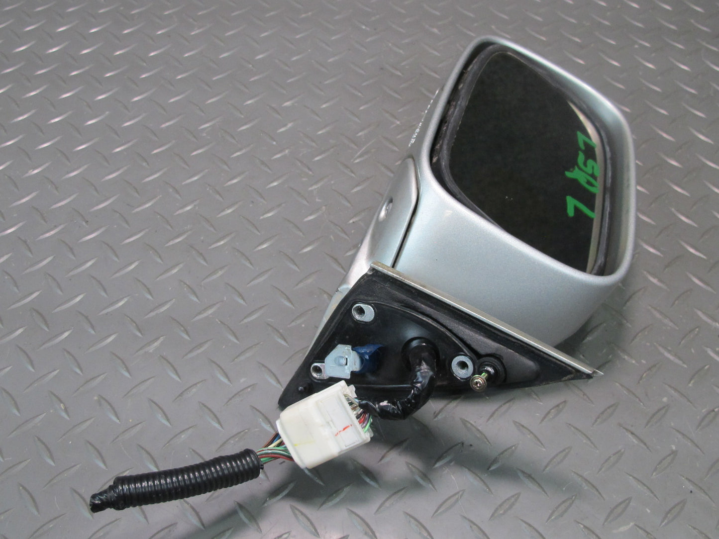 98-00 Lexus UCF20L LS400 Left Door Exterior Side View Heated Mirror Silver OEM