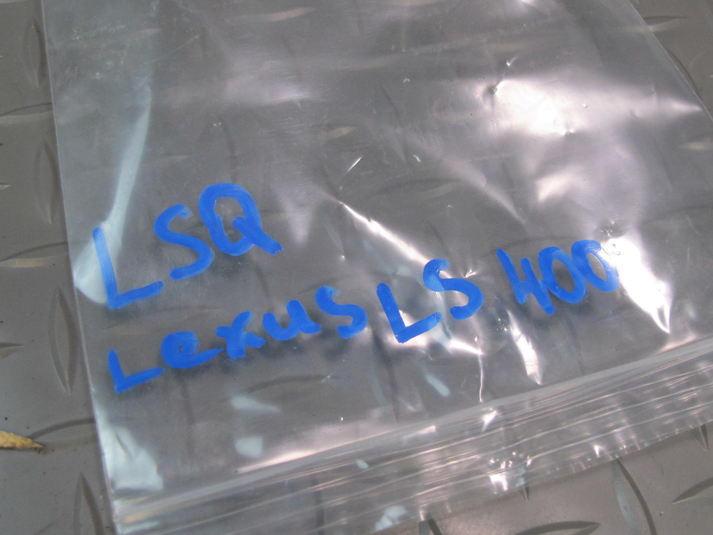 95-00 Lexus UCF20L LS400 Rear Trunk Lid Badge Emblem Logo Black Set OEM