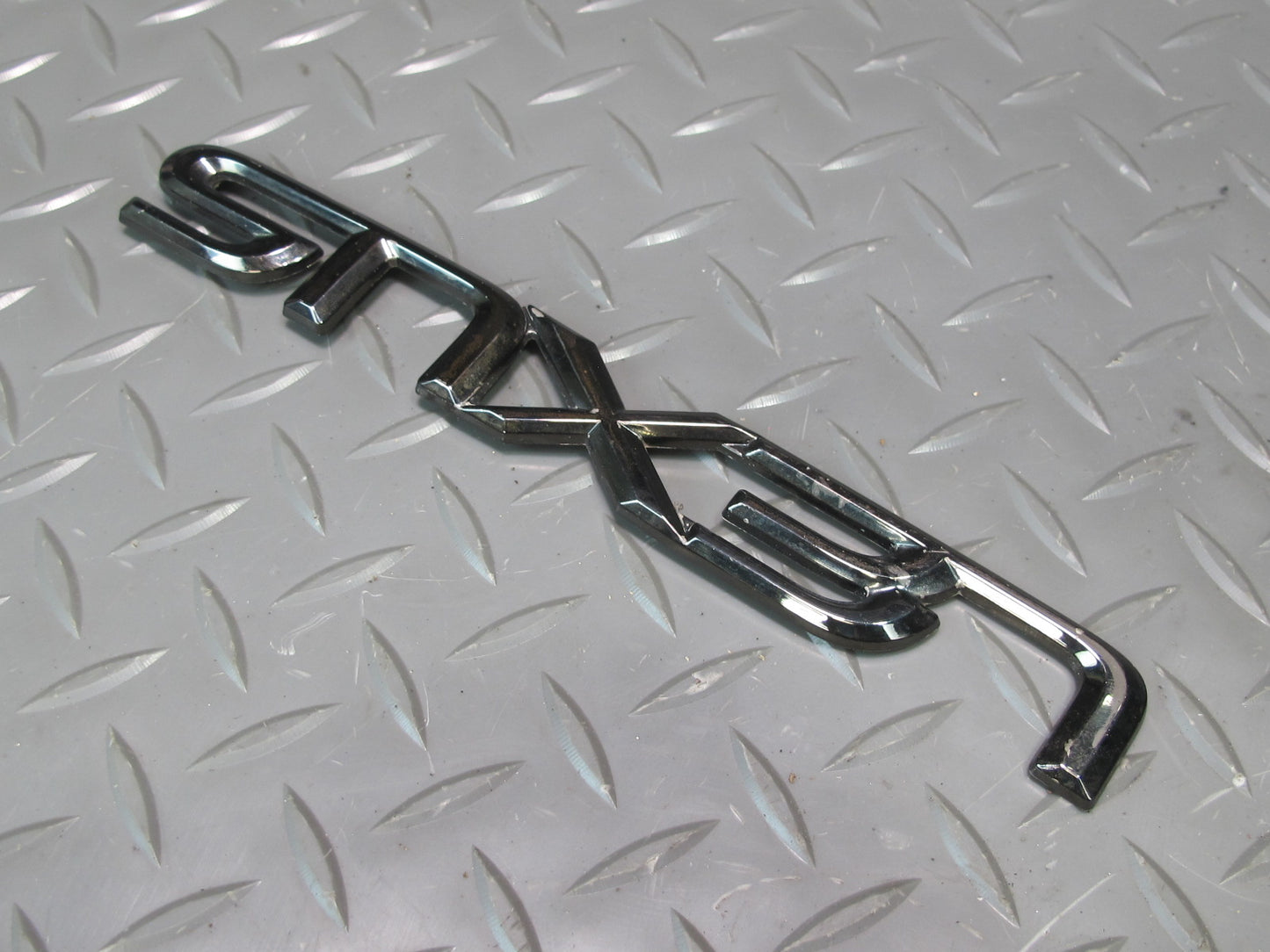 95-00 Lexus UCF20L LS400 Rear Trunk Lid Badge Emblem Logo Black Set OEM