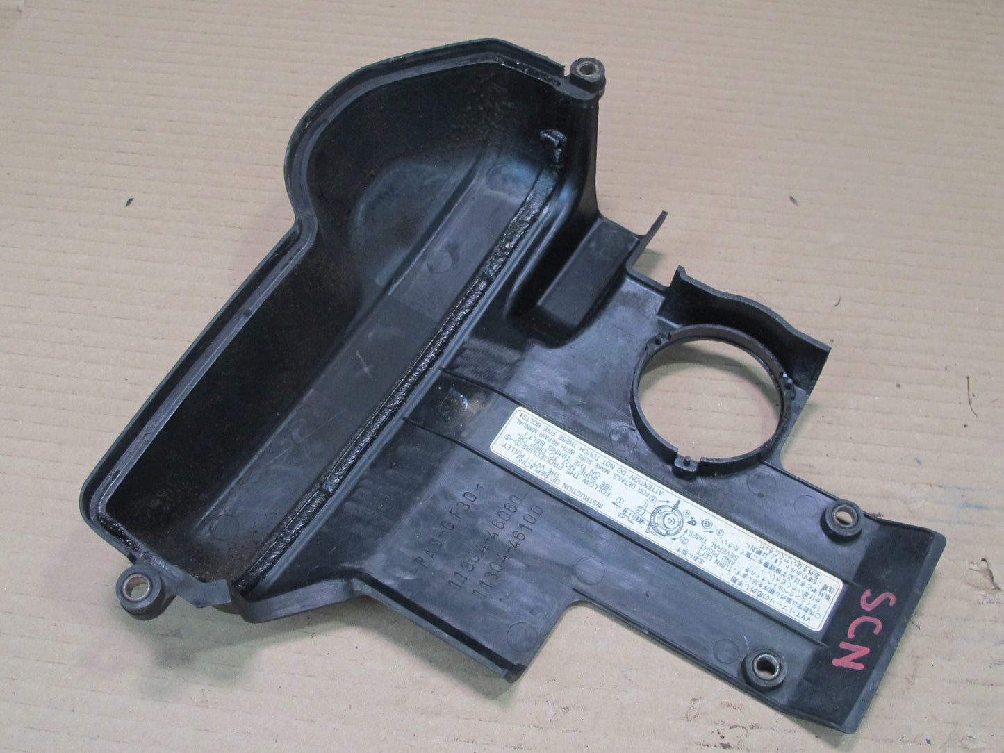 98-00 Lexus JZZ31L SC300 2JZGE Set of 2 Front Engine Timing Belt Cover Vvt-i OEM