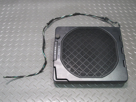 01-06 BMW E46 330ci Convertible Rear Subwoofer Speaker w Cover OEM