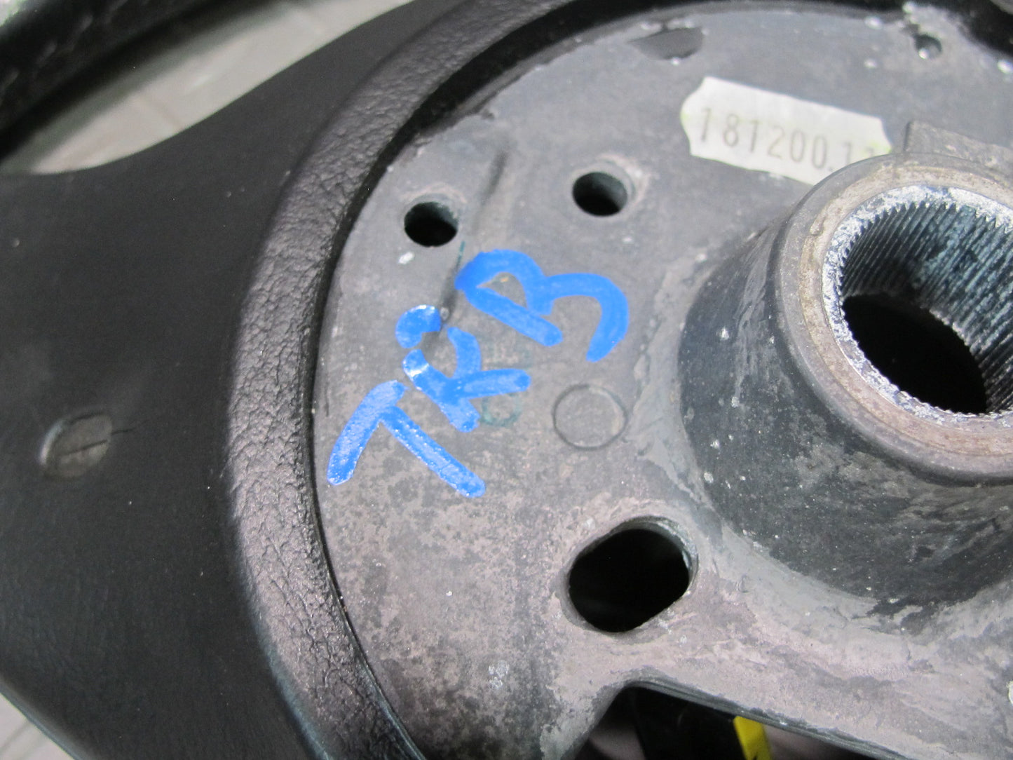 01-06 BMW E46 330ci 3-SPOKE Sport Leather Steering w Controls Black 6753957 OEM