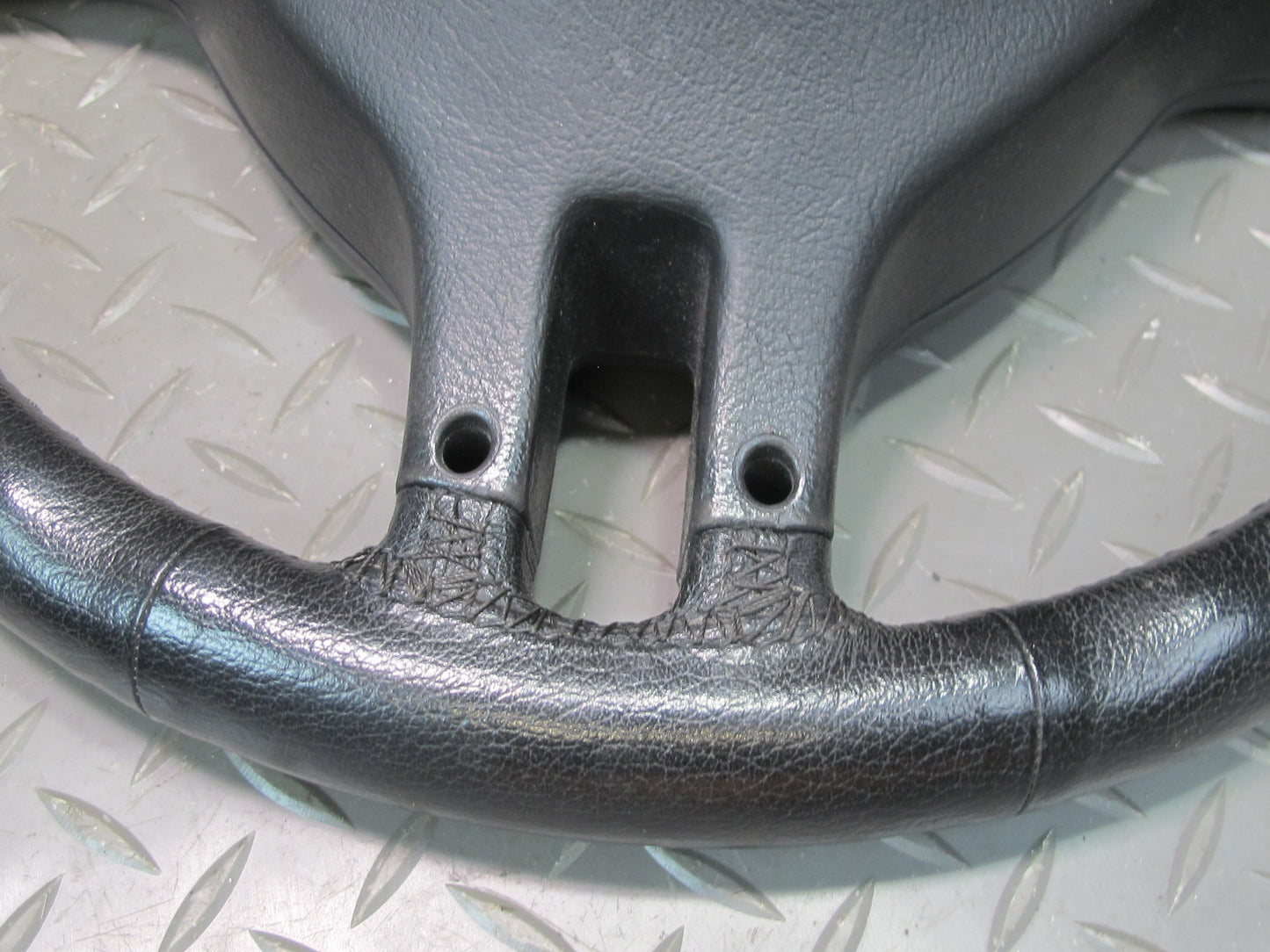 01-06 BMW E46 330ci 3-SPOKE Sport Leather Steering w Controls Black 6753957 OEM