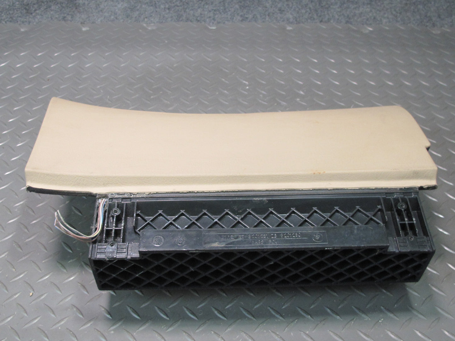 01-06 BMW E46 330ci Conv Dash Glove Box Storage Compartment Door Lid Beige OEM