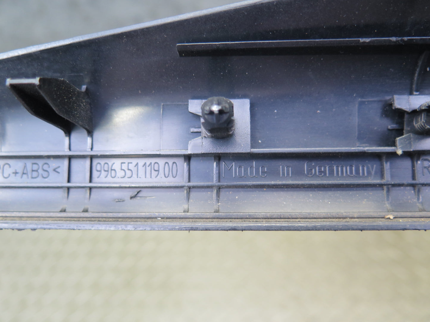 2002-2005 Porsche 911 996 Left & Right Scuff Trim Plate Panel w Switch Set of 2