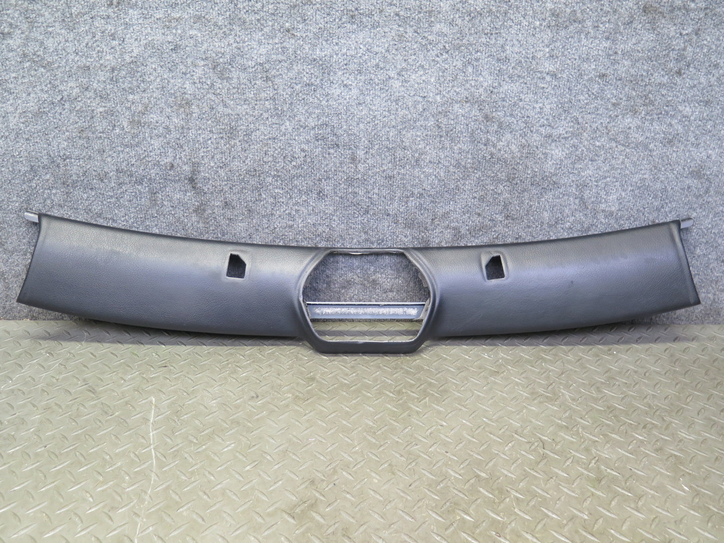 99-05 Porsche 911 996 Convertible Front Windshield Headliner Leather Trim Panel