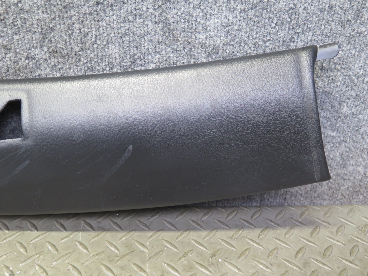 99-05 Porsche 911 996 Convertible Front Windshield Headliner Leather Trim Panel