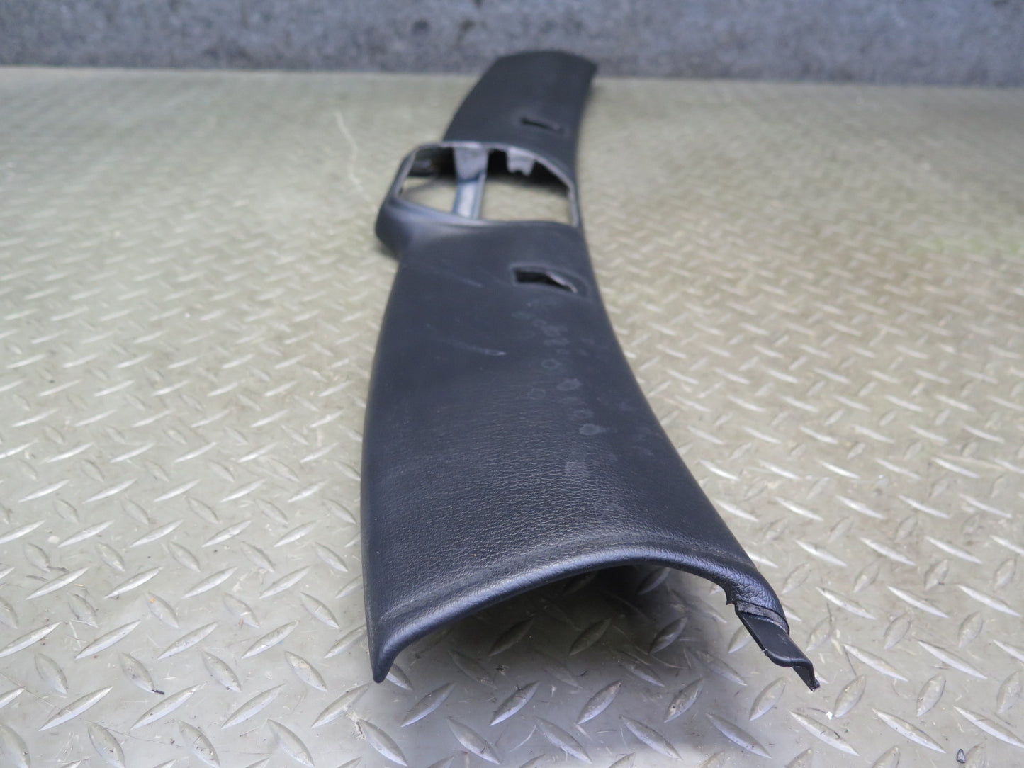 99-05 Porsche 911 996 Convertible Front Windshield Headliner Leather Trim Panel