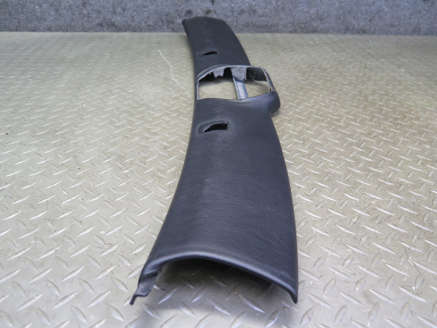 99-05 Porsche 911 996 Convertible Front Windshield Headliner Leather Trim Panel