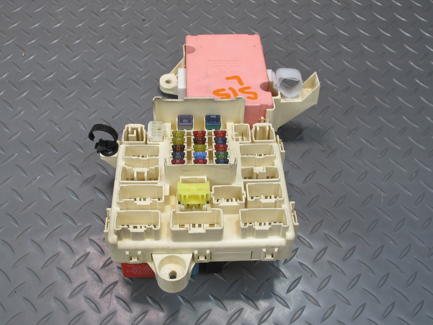 2001 Lexus JCE10L IS300 Left Junction Fuse Relay Box w Network Computer OEM