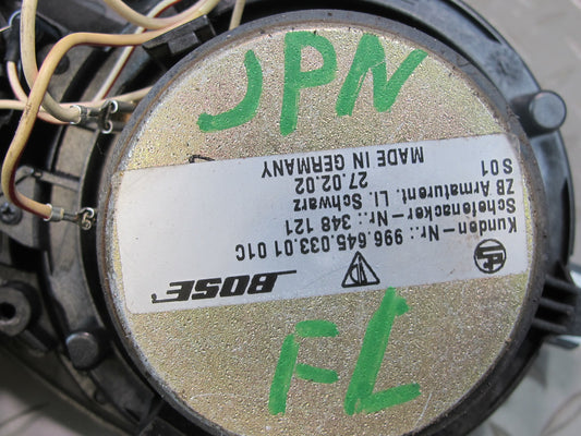 2002-2004 Porsche 911 996 Boxster Front Left & Right Bose Speaker Set of 2