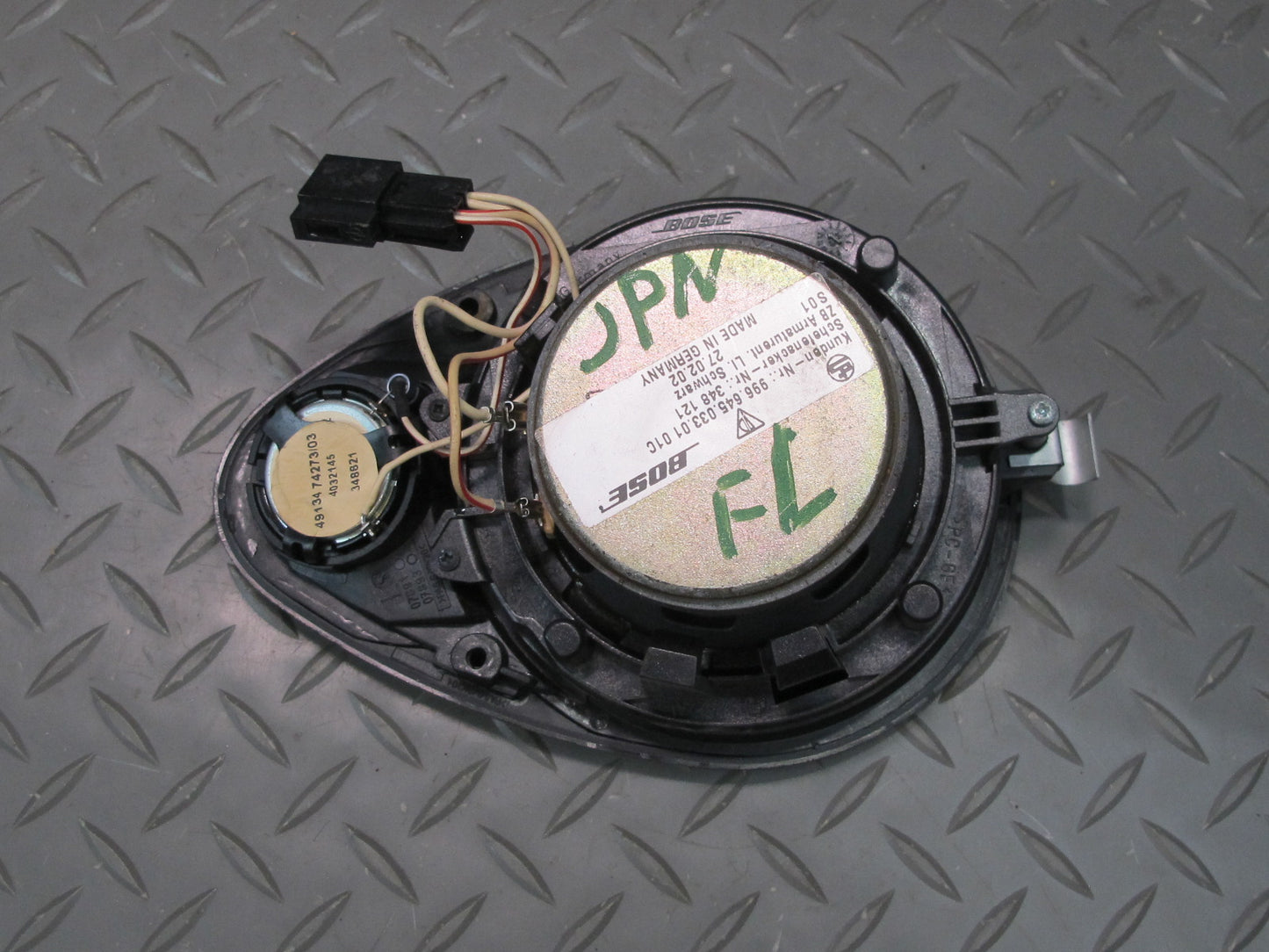 2002-2004 Porsche 911 996 Boxster Front Left & Right Bose Speaker Set of 2