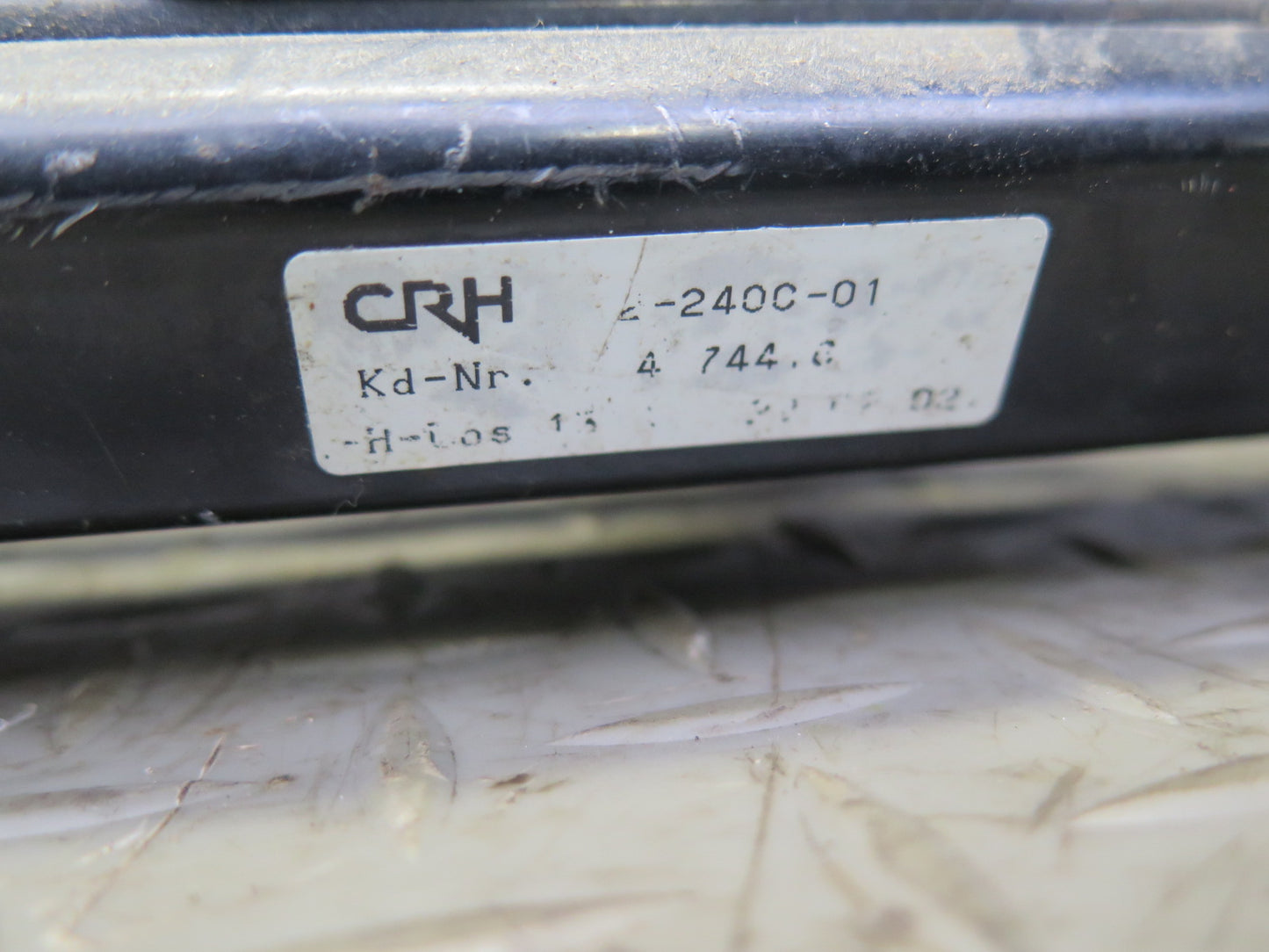 1999-2005 Porsche 911 996 Front Left Seat Lower Frame Track Rail