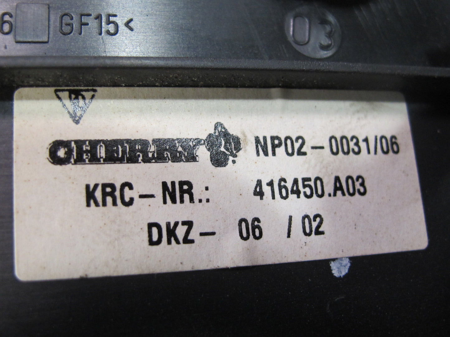 1999-2005 Porsche 911 Carrera 996 Front Left Seat Adjust Switch w Trim