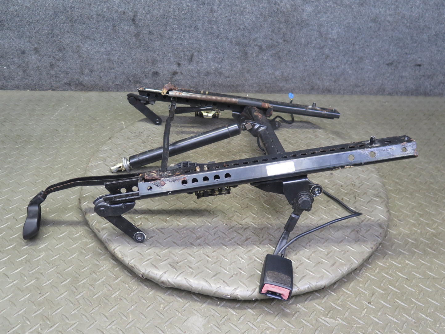 1999-2005 Porsche 911 996 Front Left Seat Lower Frame Track Rail