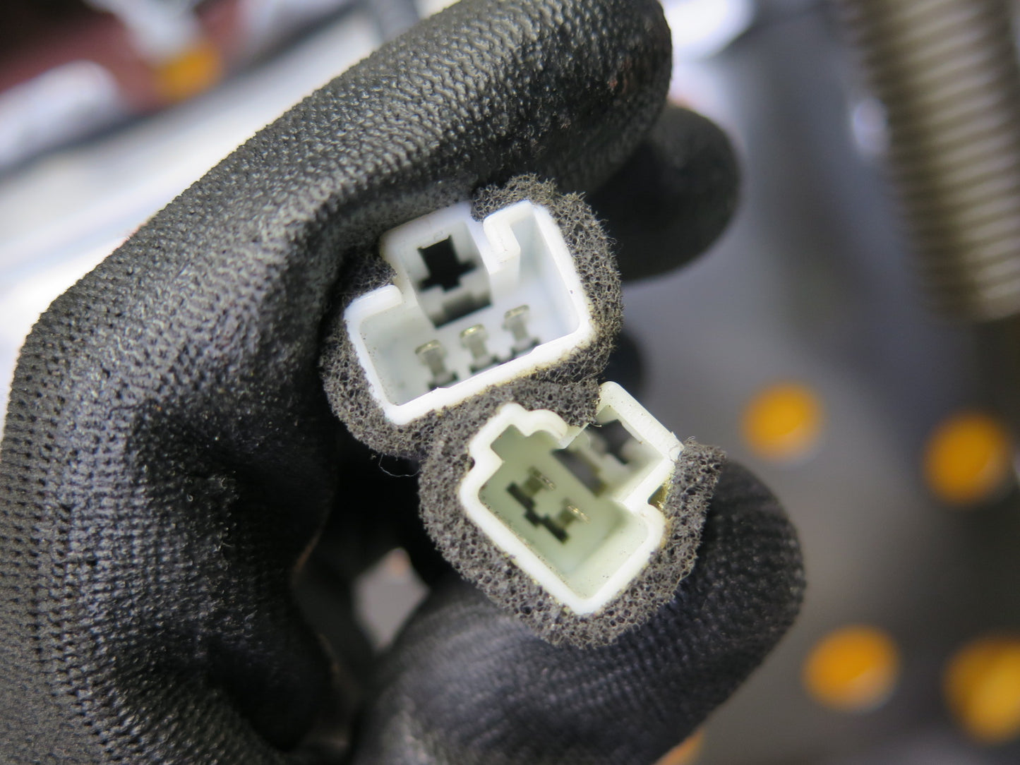 98-00 Lexus UCF20 LS400 Front Right Seat Lower Leather Cushion Gray w Switch OEM