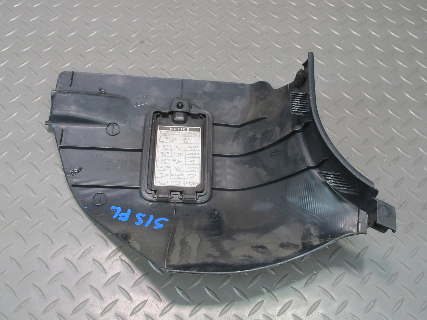 01-05 Lexus JCE10L IS300 Front Left & Right Lower Kick Trim Cover Panel Set OEM