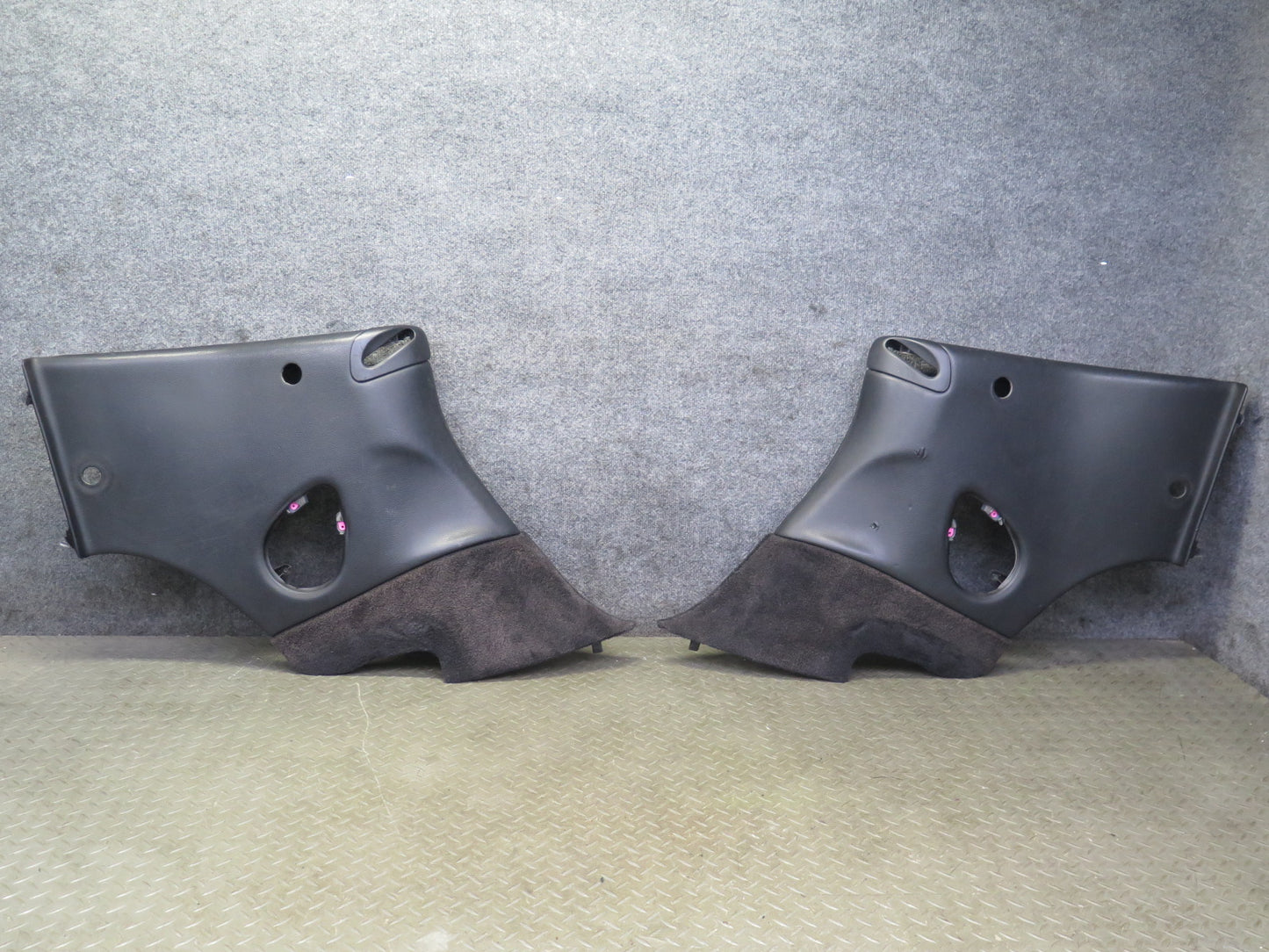 1999-2005 Porsche 911 996 Convertible Rear Left & Right Quarter Trim Panel Set