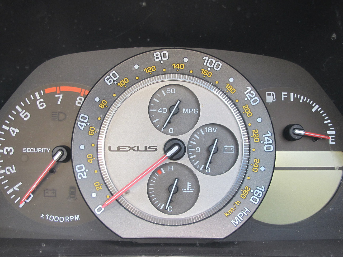 2001 Lexus JCE10L IS300 A/T Instrument Cluster Gauge Speedometer 83800-53220 OEM
