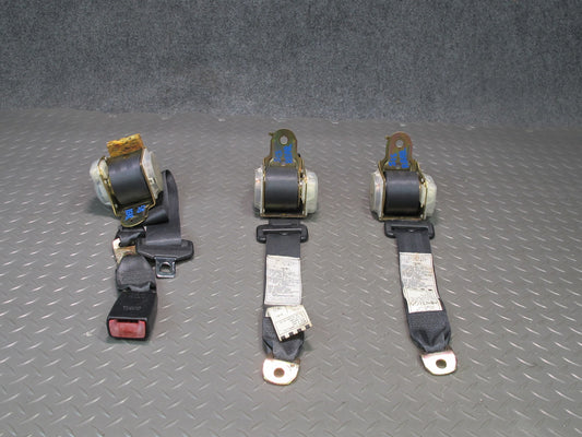 01-05 LEXUS IS300 REAR LEFT CENTER RIGHT SIDE SEATBELT RETRACTOR SET OEM