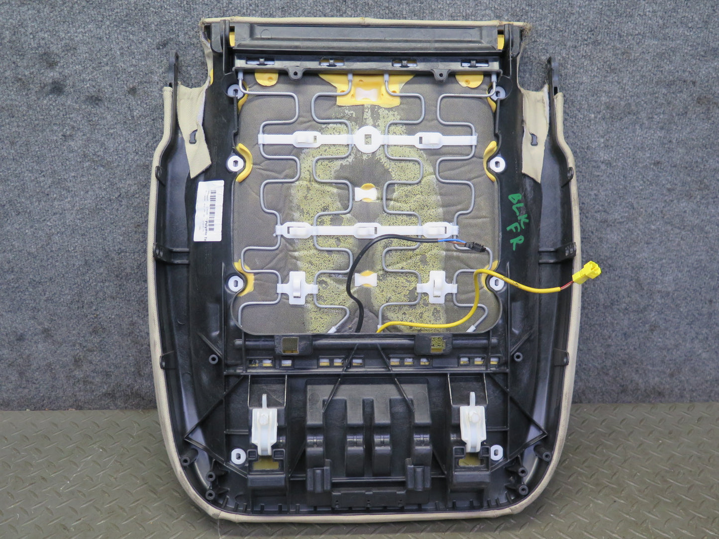 05-06 Mercedes R171 Slk-class Front Right Leather Seat Lower Cushion Beige OEM