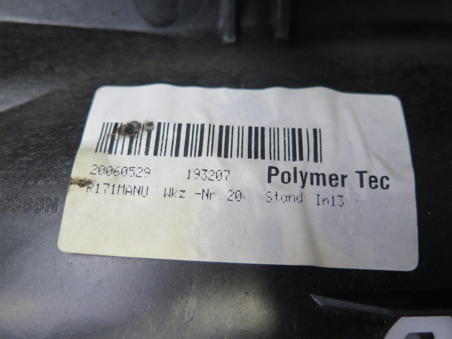 05-06 Mercedes R171 Slk-class Front Left Leather Seat Lower Cushion Beige OEM