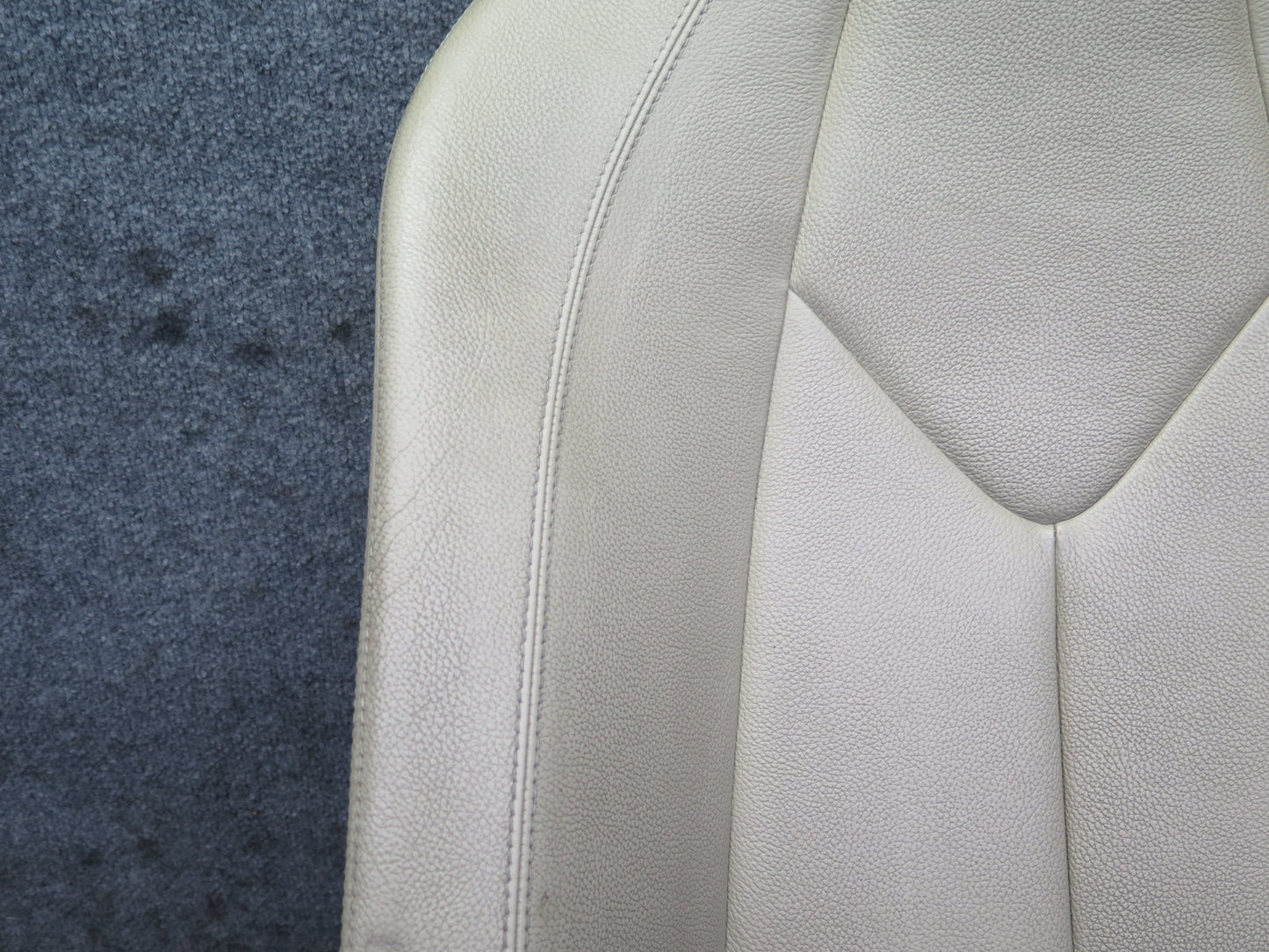 05-06 Mercedes R171 Slk-class Front Left Leather Seat Upper Cushion Beige OEM