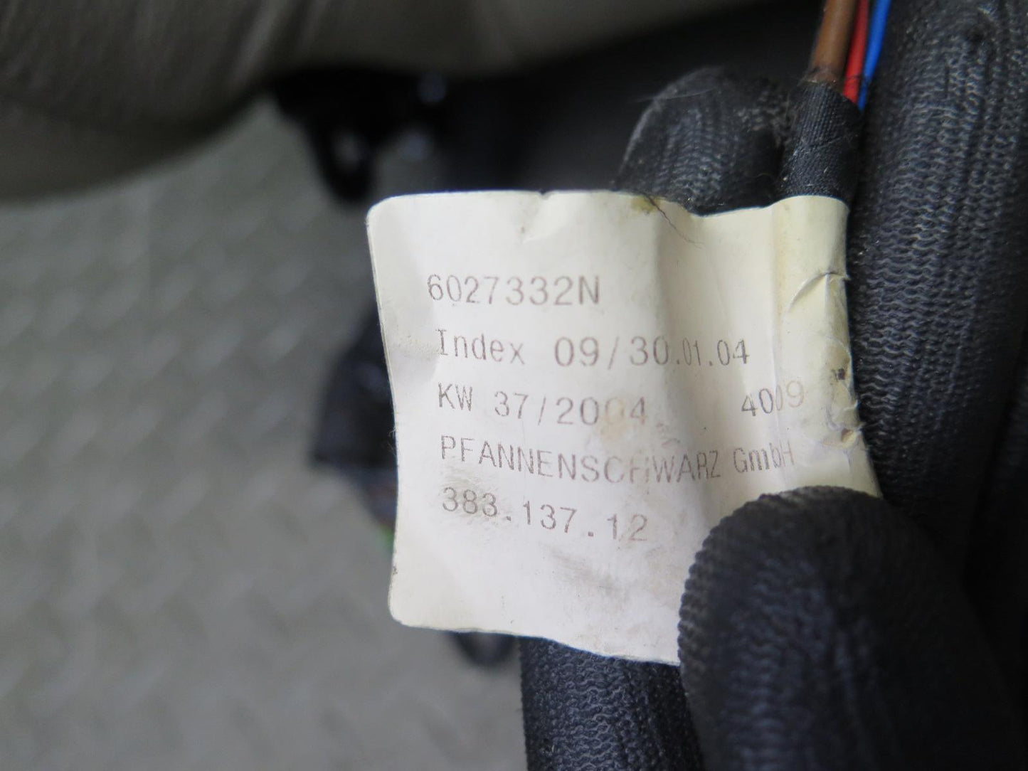 05-06 Mercedes R171 Slk-class Front Right Leather Seat Upper Cushion Beige OEM