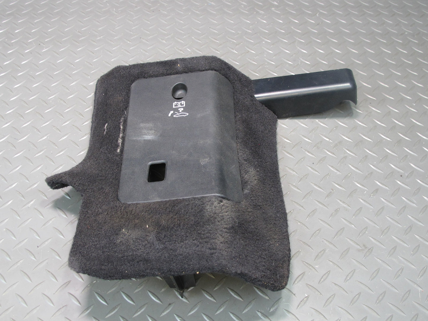 1999-2004 Porsche 911 Carrera 996 Fuse Box Access Kick Trim Carpet Cover Panel