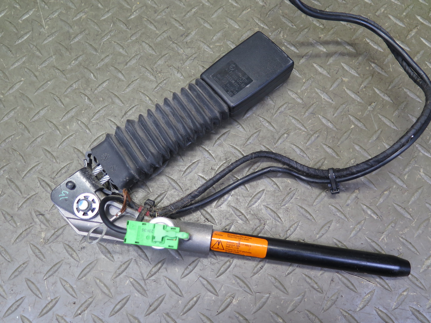 05-06 Mercedes R171 Slk-class Front Right Leather Seat Upper Cushion Beige OEM