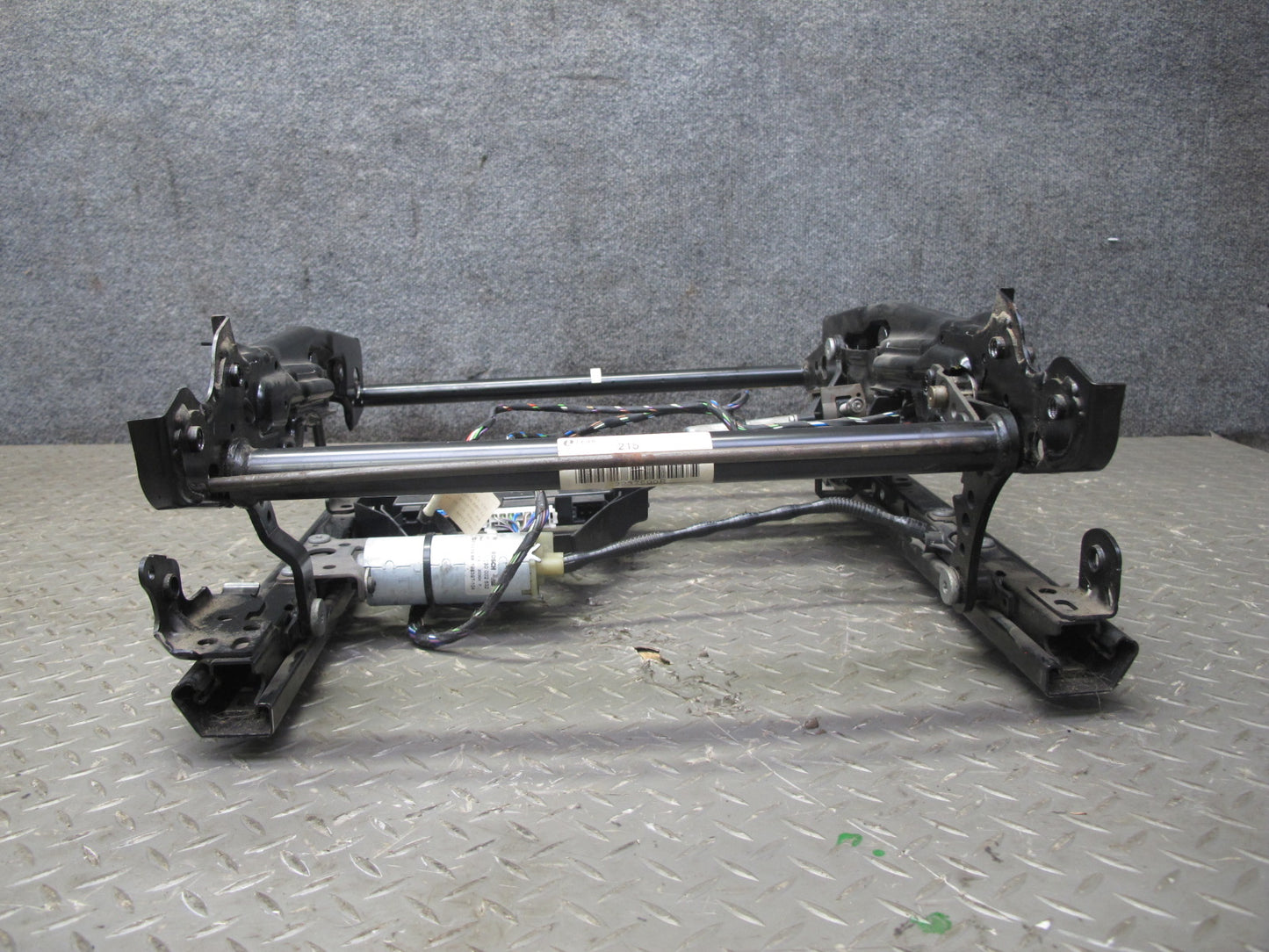 05-08 Mercedes R171 Slk-class Front Right Seat Track w Motors & Module Assy OEM