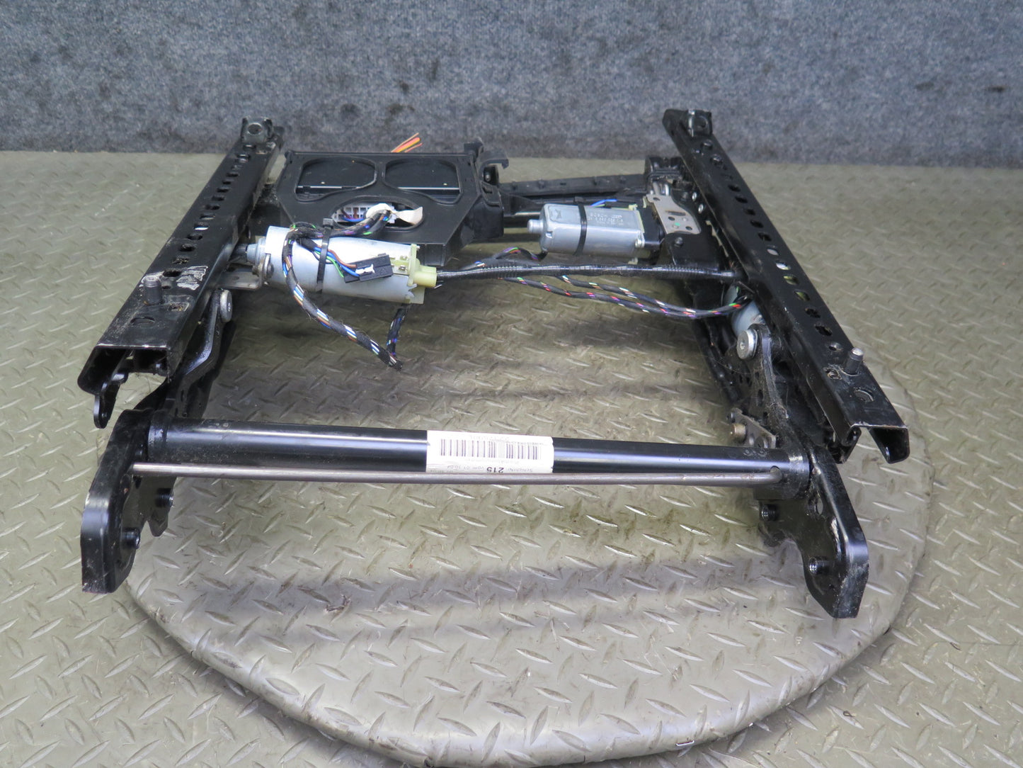 05-08 Mercedes R171 Slk-class Front Left Seat Track w Motors & Module Assy OEM