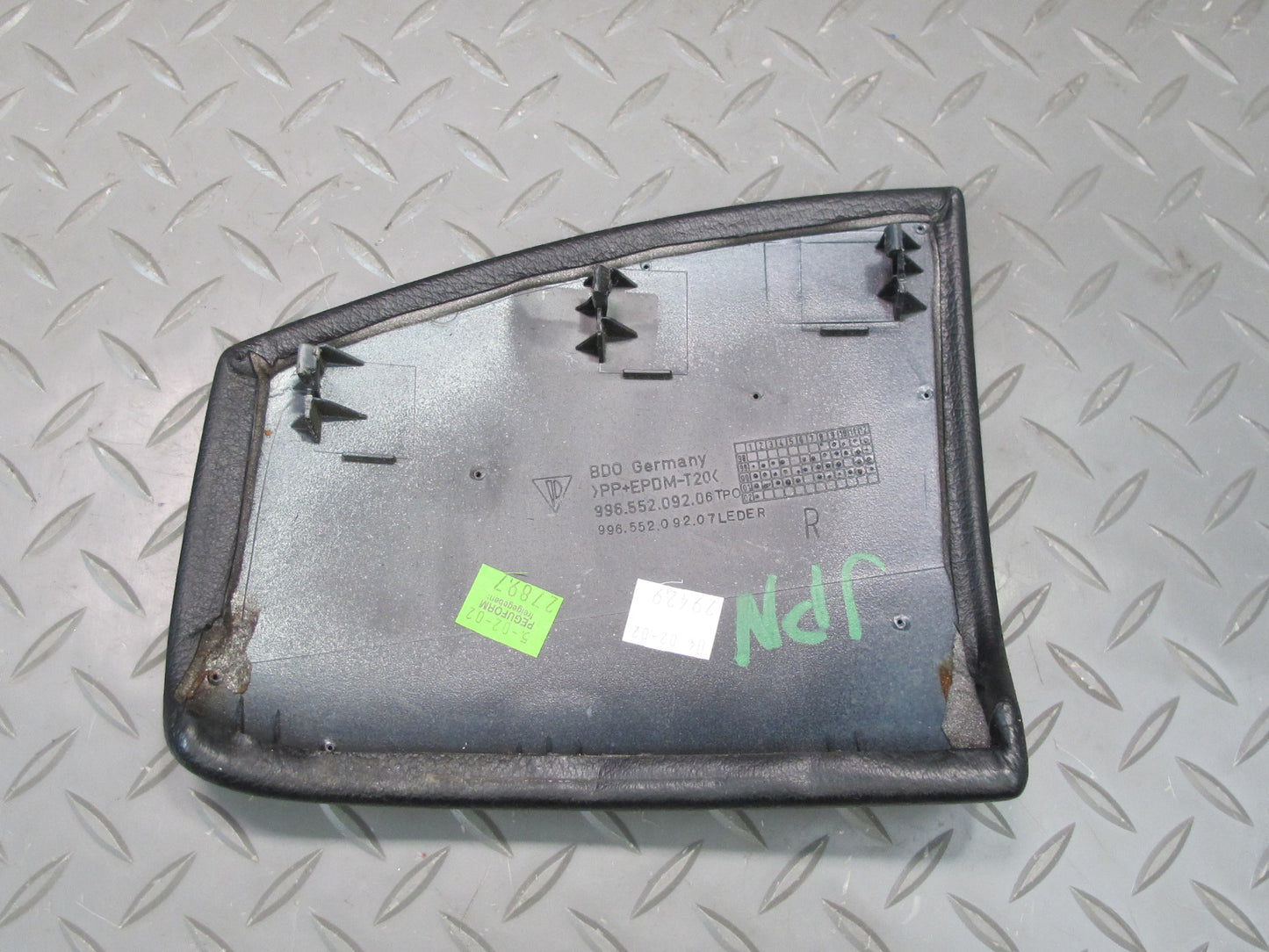 1999-2005 Porsche 911 996 Center Console Left & Right Leather Trim Pad Set of 2