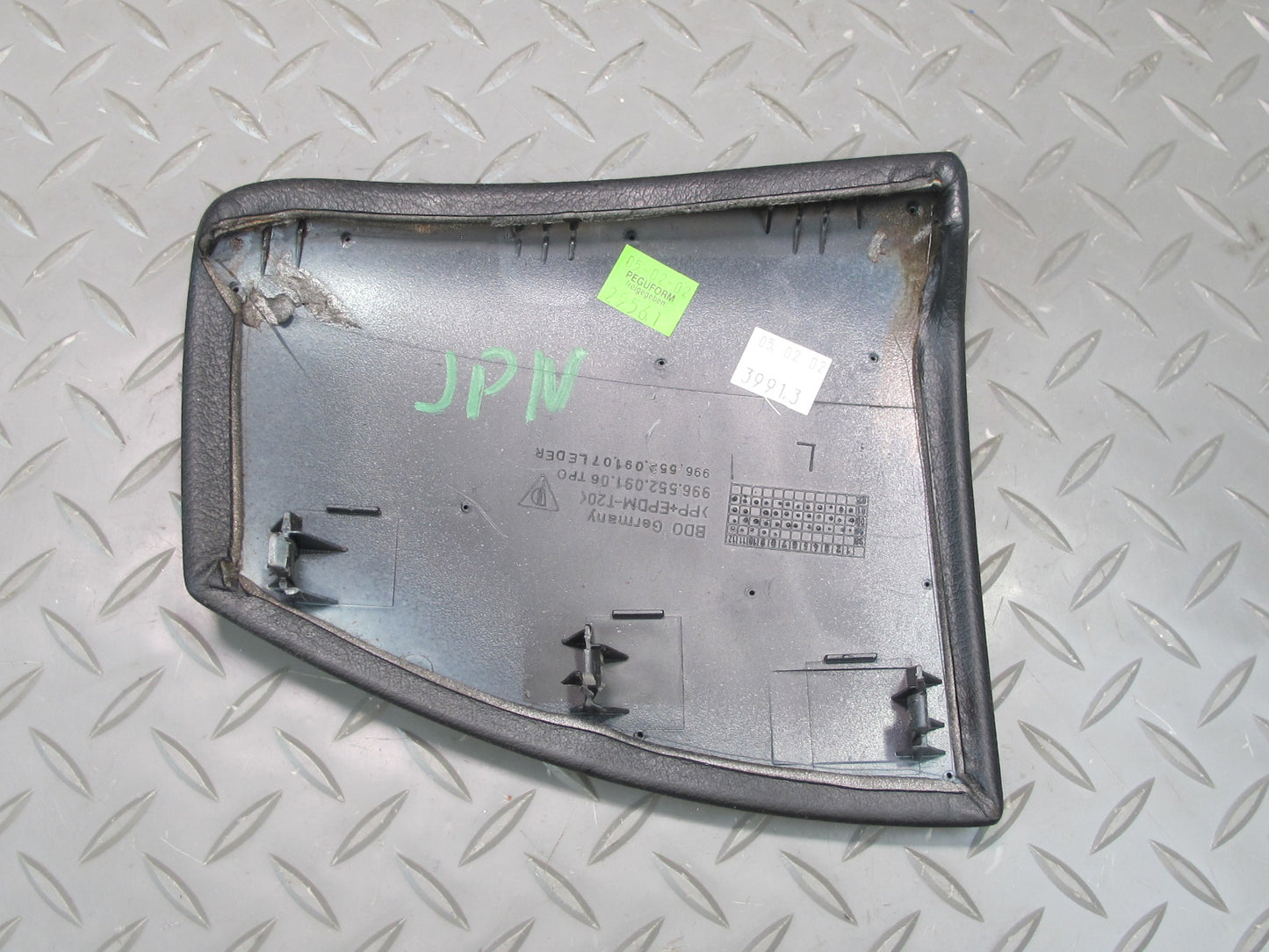 1999-2005 Porsche 911 996 Center Console Left & Right Leather Trim Pad Set of 2