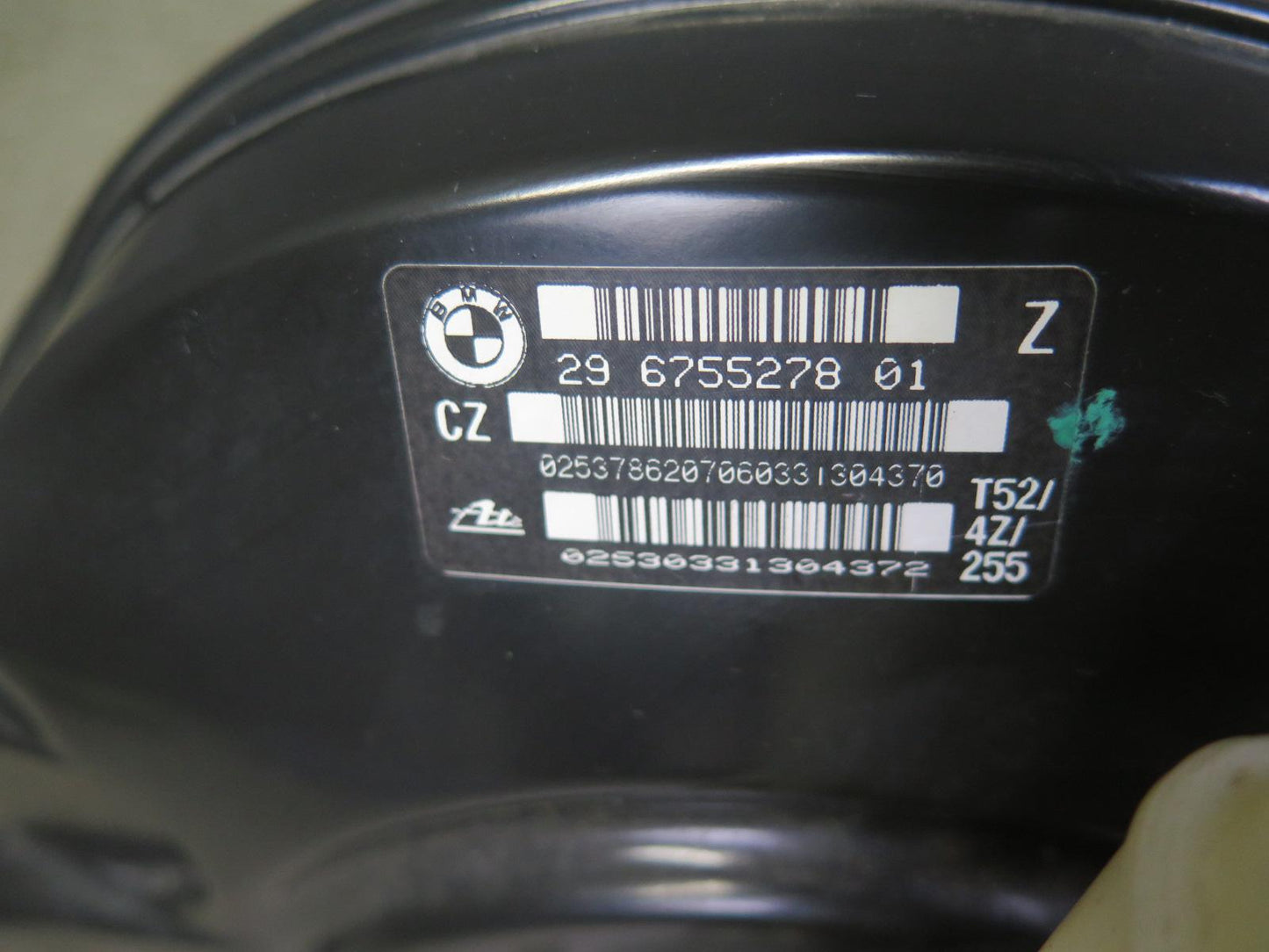 01-06 BMW E46 330ci Brake Master Cylinder Booster Fluid Reservoir 77K Miles OEM