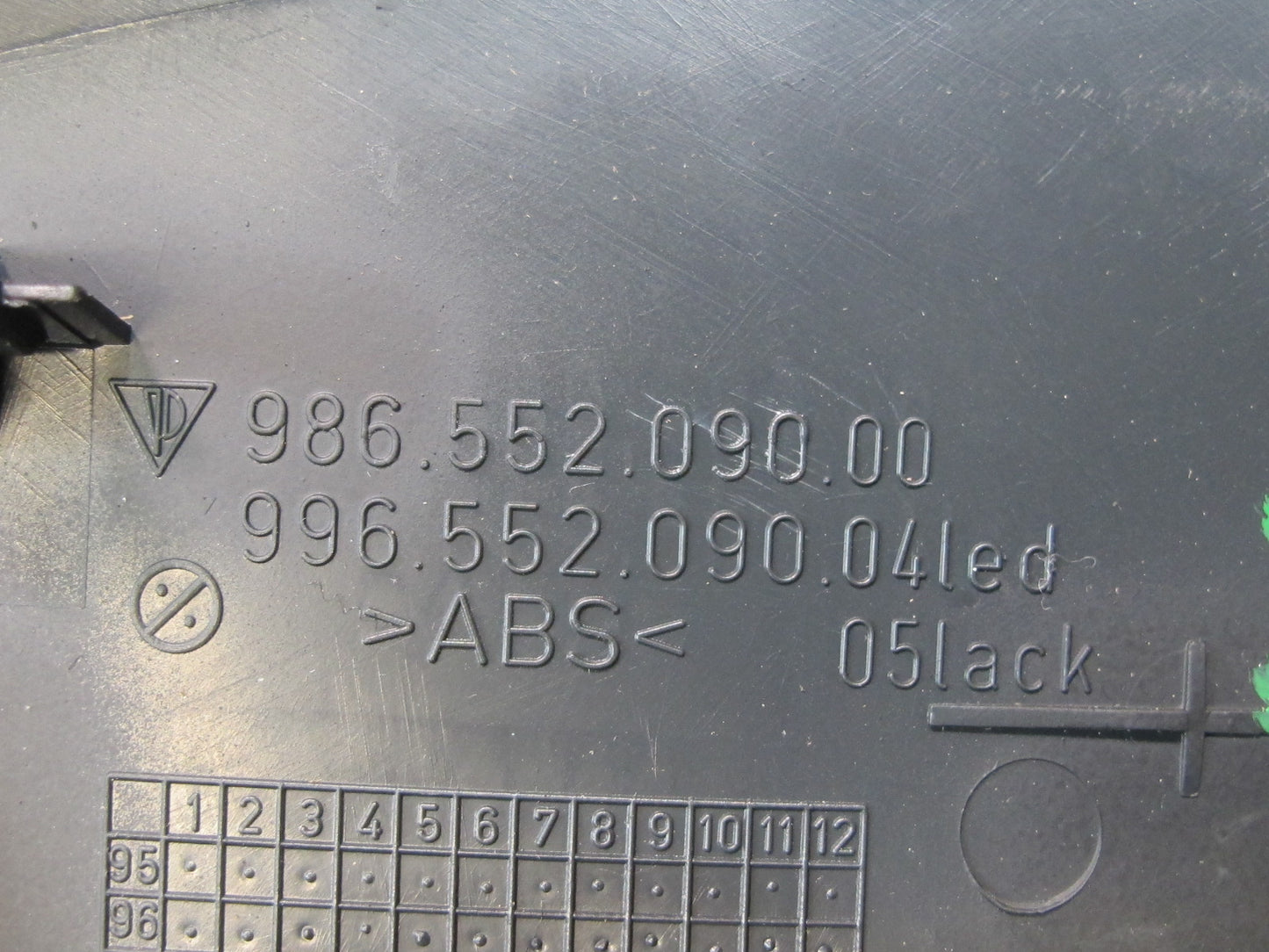 1999-2005 Porsche 911 Carrera 996 Center Console Left & Right Trim Panel Set