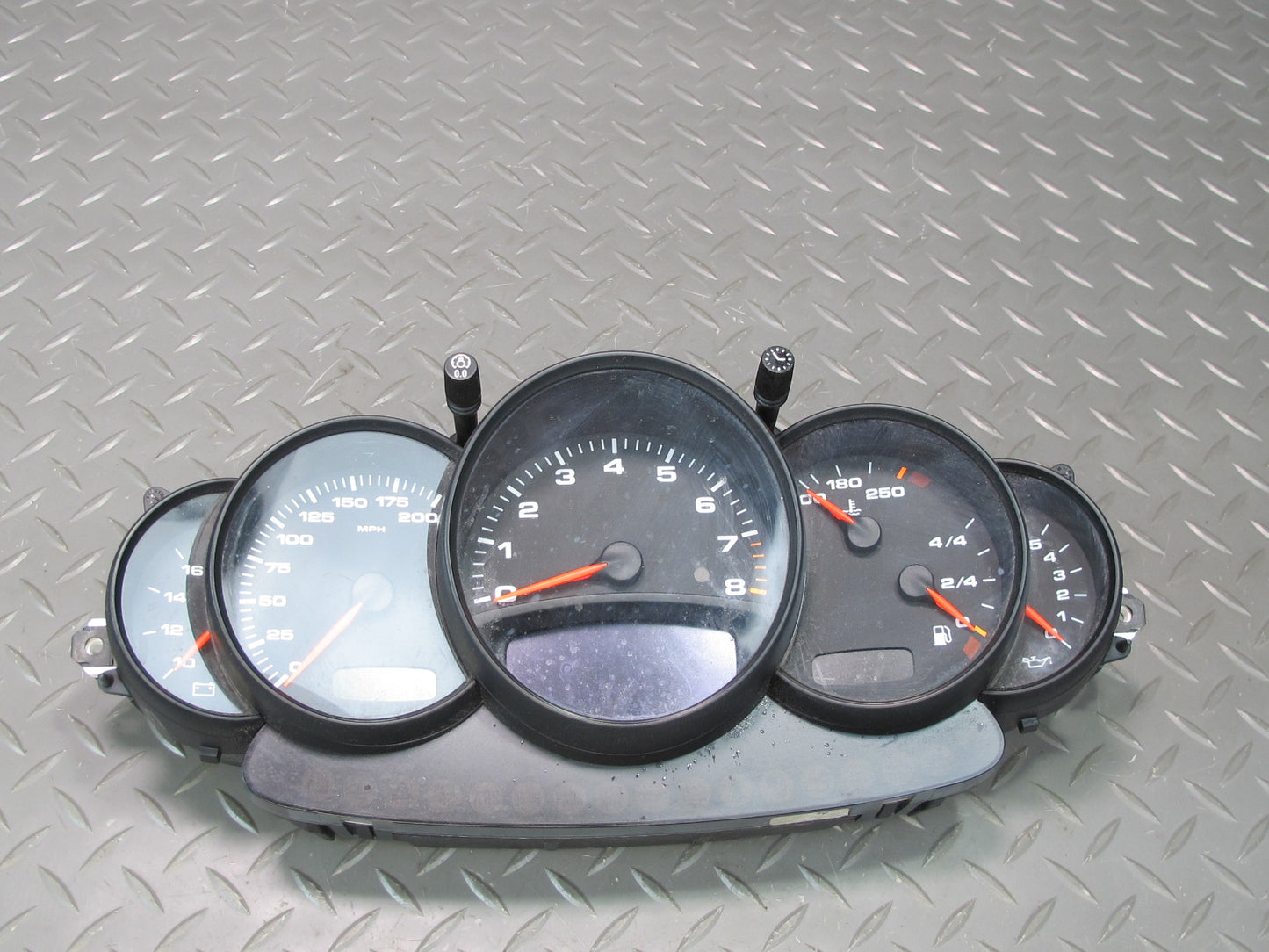02-05 Porsche 911 Carrera 4 996 3.6L AWD MT Instrument Cluster Gauge Speedometer