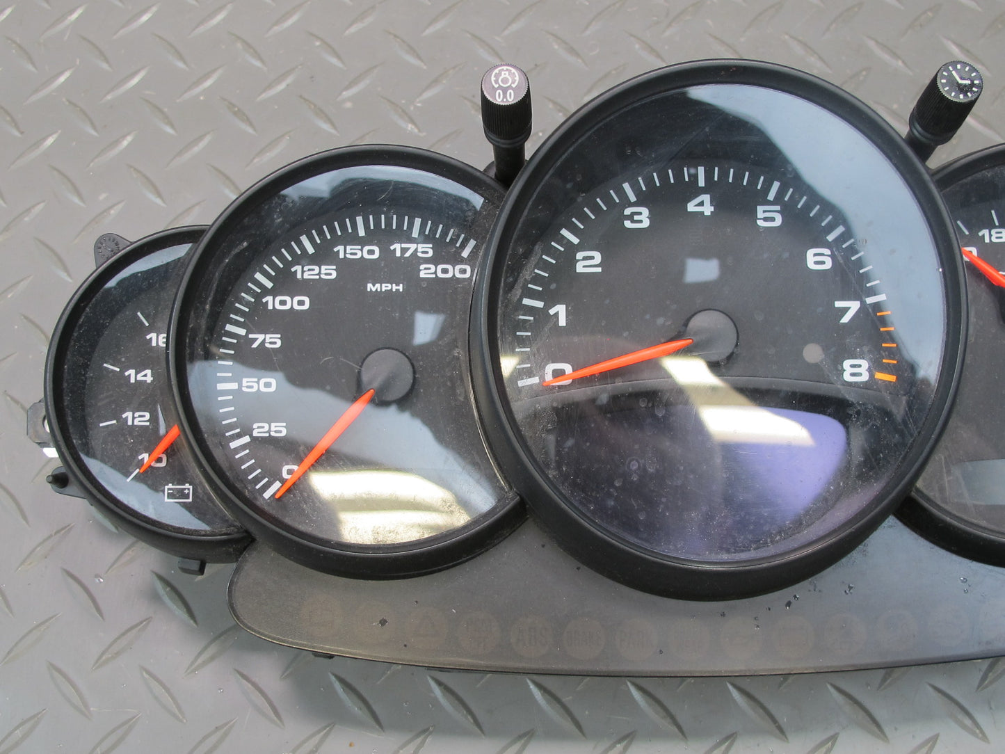 02-05 Porsche 911 Carrera 4 996 3.6L AWD MT Instrument Cluster Gauge Speedometer