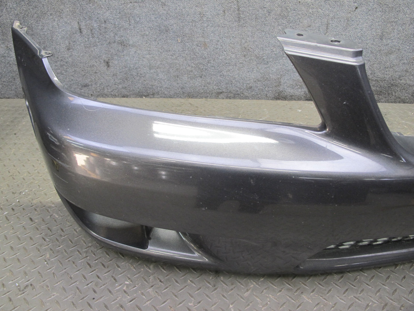 01-05 Lexus IS300 JCE10L Sedan Front Bumper Cover Graphite Gray OEM