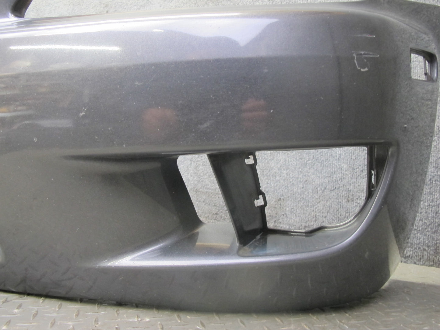 01-05 Lexus IS300 JCE10L Sedan Front Bumper Cover Graphite Gray OEM