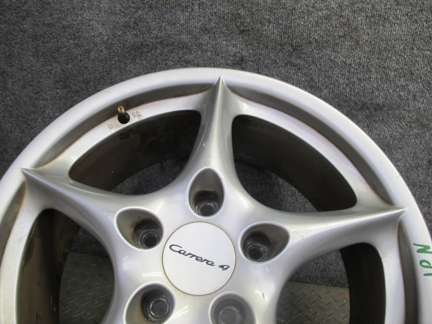 2002-2005 Porsche 911 996 Front Factory R18 18" Alloy Wheel Rim 18x8J ET50