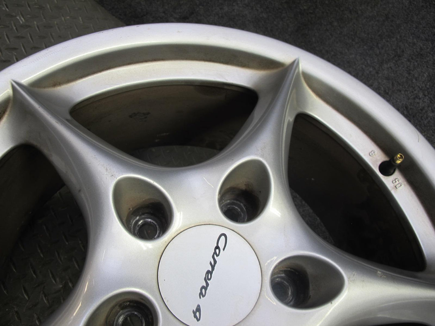 2002-2005 Porsche 911 996 Front Factory R18 18" Alloy Wheel Rim 18x8J ET50