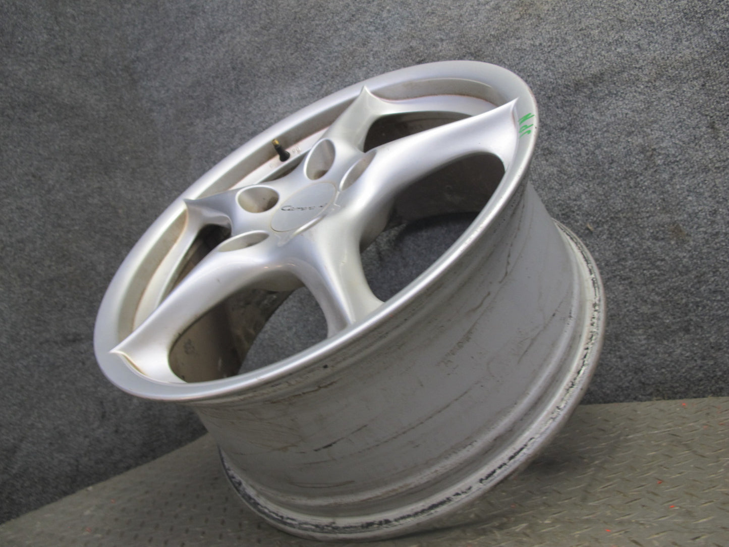 2002-2005 Porsche 911 996 Front Factory R18 18" Alloy Wheel Rim 18x8J ET50