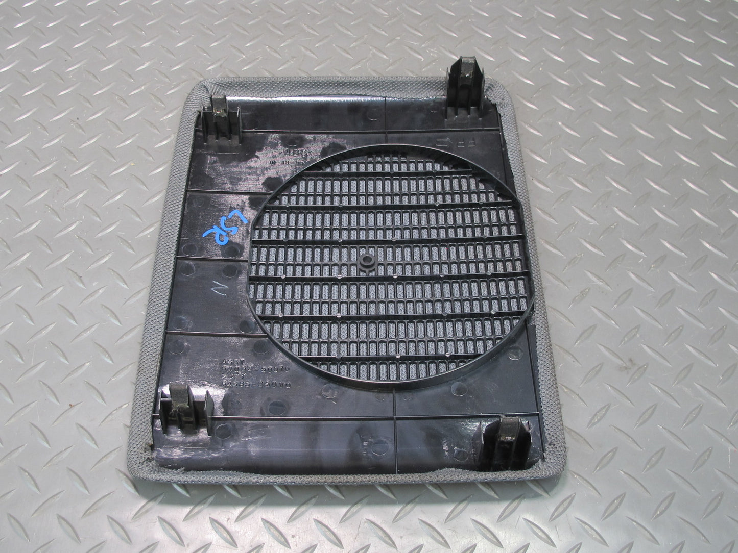 95-00 Lexus UCF20L LS400 Rear Package Tray Subwoofer Speaker Trim Blue Gray OEM