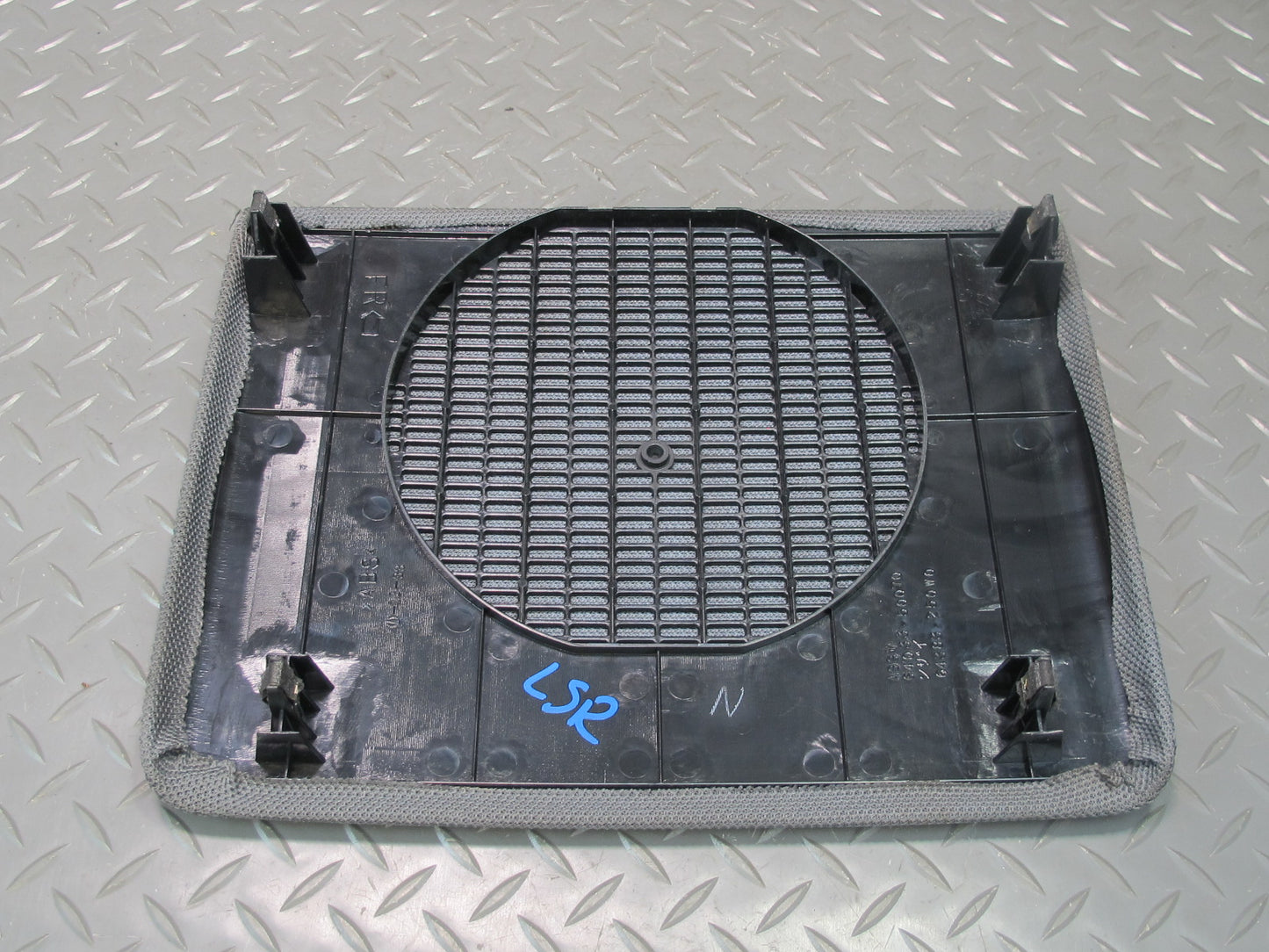 95-00 Lexus UCF20L LS400 Rear Package Tray Subwoofer Speaker Trim Blue Gray OEM