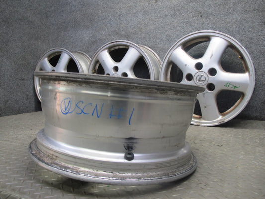 92-00 Lexus JZZ31L SC400 SC300 Set of 4 Factory R16" Wheel Rim 16x6.5J ET50 OEM