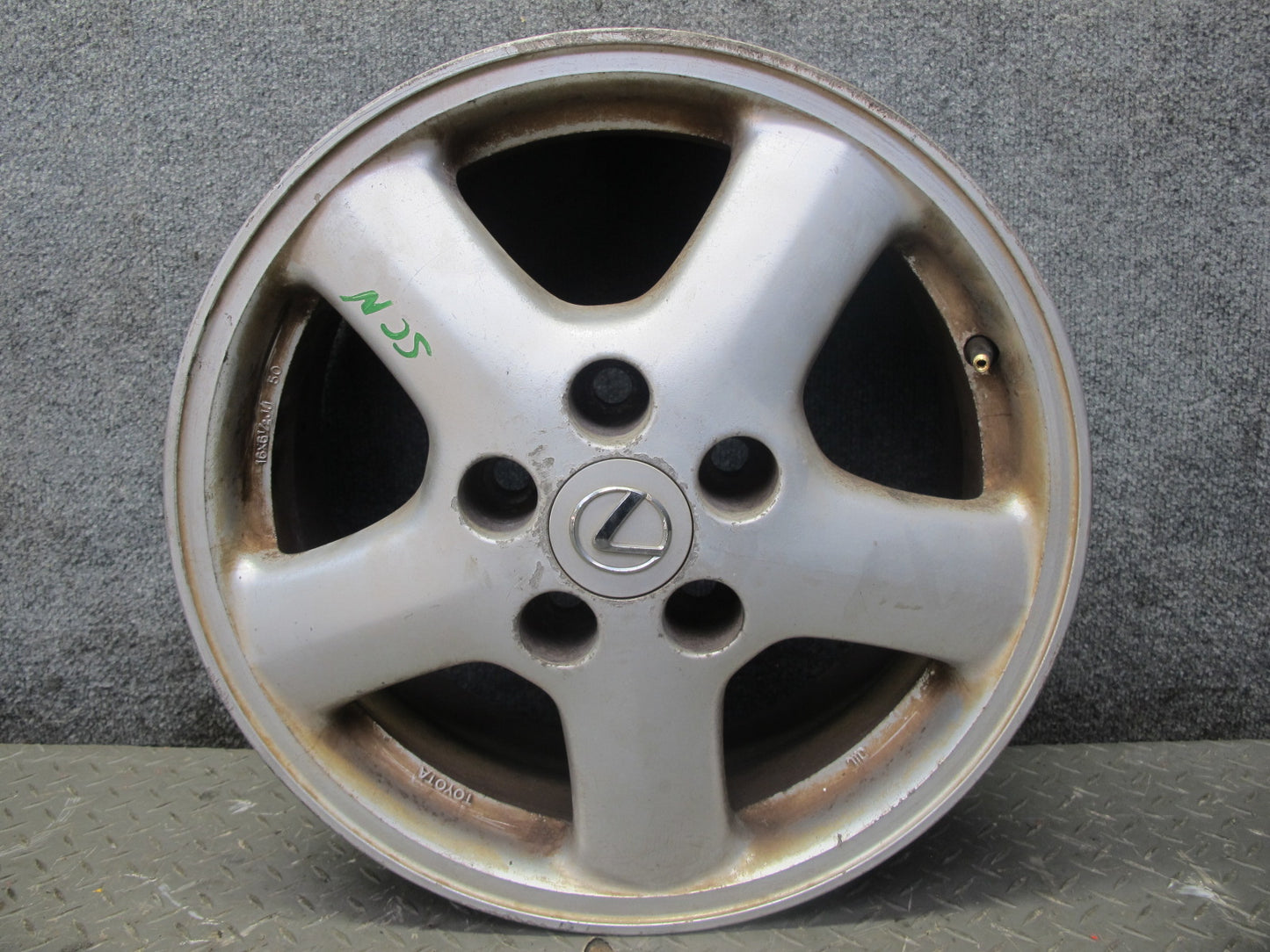 92-00 Lexus JZZ31L SC400 SC300 Set of 4 Factory R16" Wheel Rim 16x6.5J ET50 OEM
