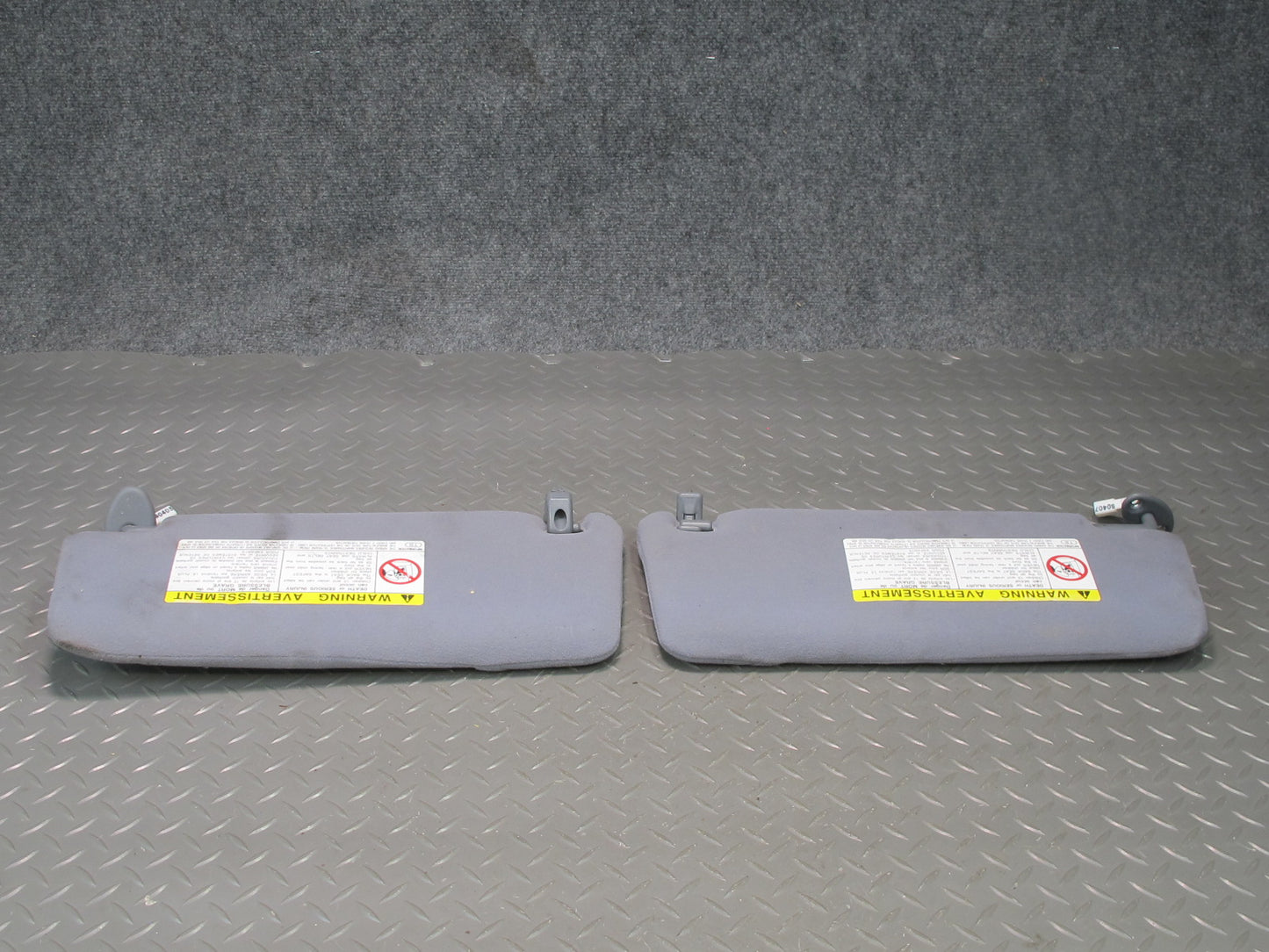 98-00 Lexus UCF20L LS400 Set of 2 Front Left & Right Sun Visor OEM
