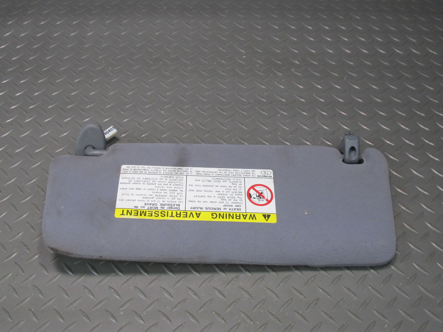 98-00 Lexus UCF20L LS400 Set of 2 Front Left & Right Sun Visor OEM